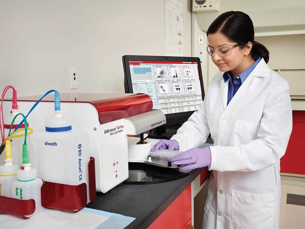 BD Accuri C6 Plus Flow Cytometer from BD Biosciences - ferusmedical.com